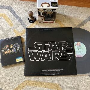 Star Wars Vinyl Record and Collectibles